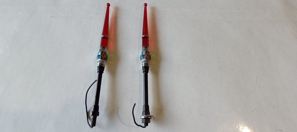 bellissime coppia luci originali epoca per moto 12 volt