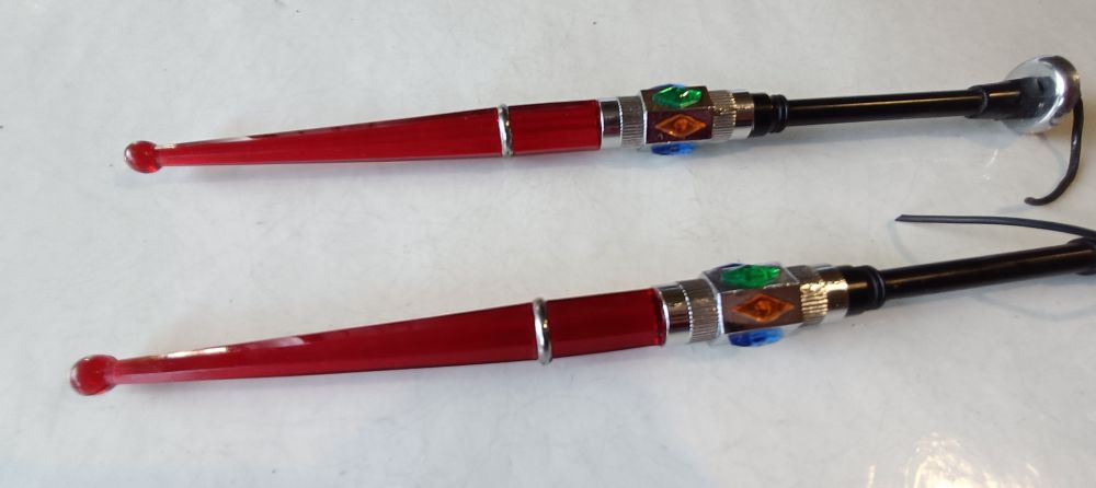 bellissime coppia luci originali epoca per moto 12 volt