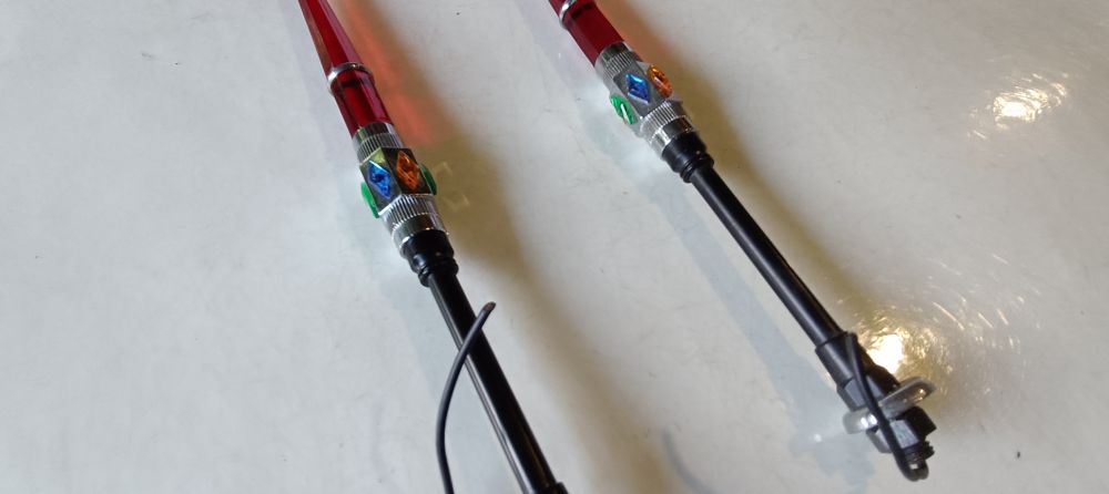 bellissime coppia luci originali epoca per moto 12 volt
