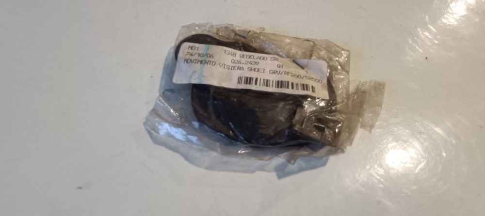 movimento visiera casco shoei grv – fr200 – sr 500