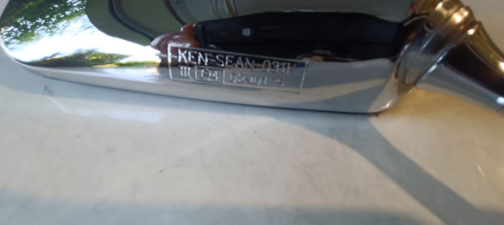 coppia specchi usati cromati honda cbf 500 ´04 – ´06 - ken-sean 031