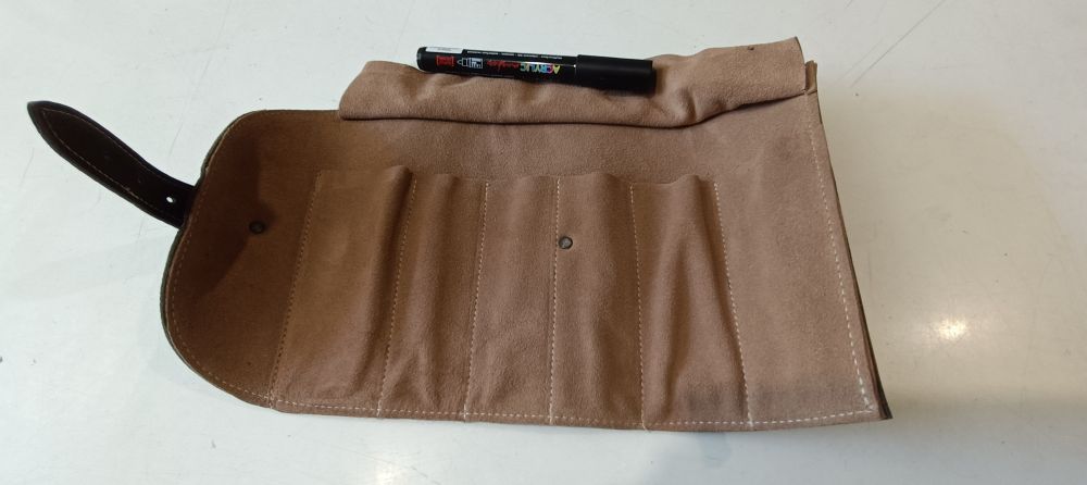 borsa pelle porta attrezzi per moto e ciclomotori