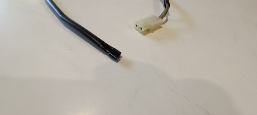 cablaggio 2 faston lunghezza 50 cm