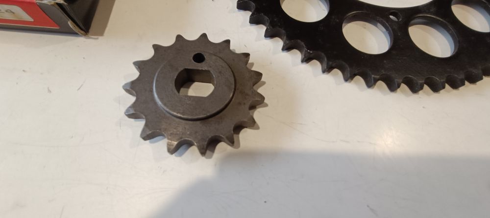 kit catena-corona-pignone nuovo big star laverda lesmo 125