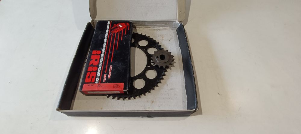 kit catena-corona-pignone nuovo big star laverda lesmo 125