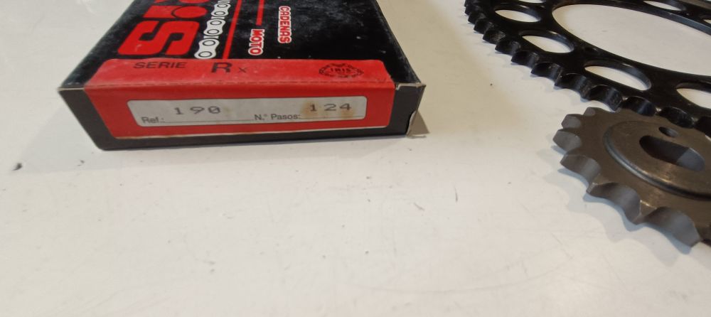 kit catena-corona-pignone nuovo big star laverda lesmo 125