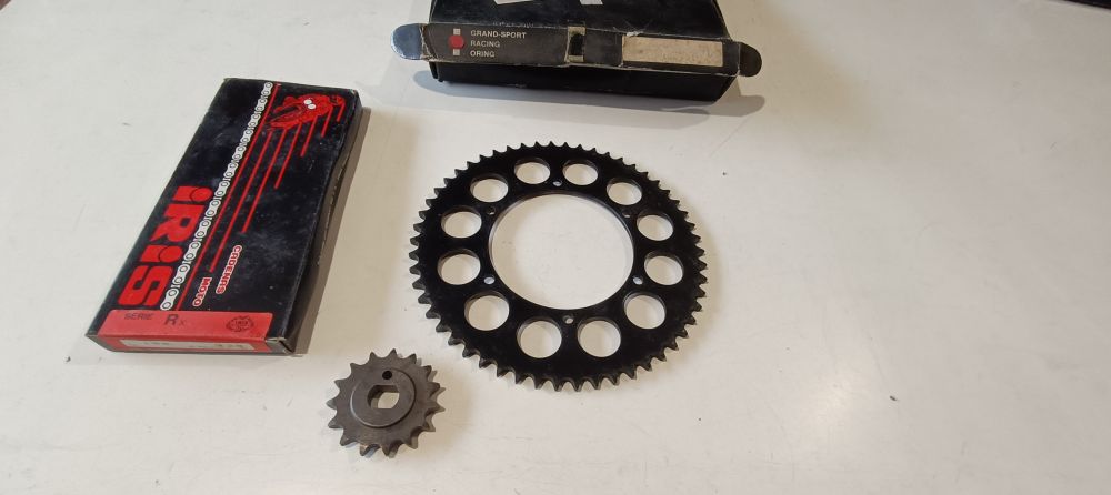 kit catena-corona-pignone nuovo big star laverda lesmo 125