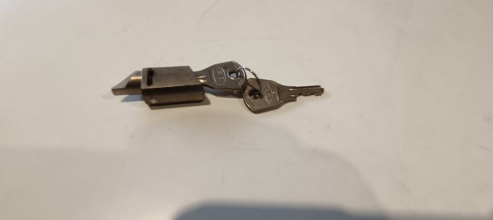 serratura bloccasterzo nuovo chiave marca caf ciclomotori epoca