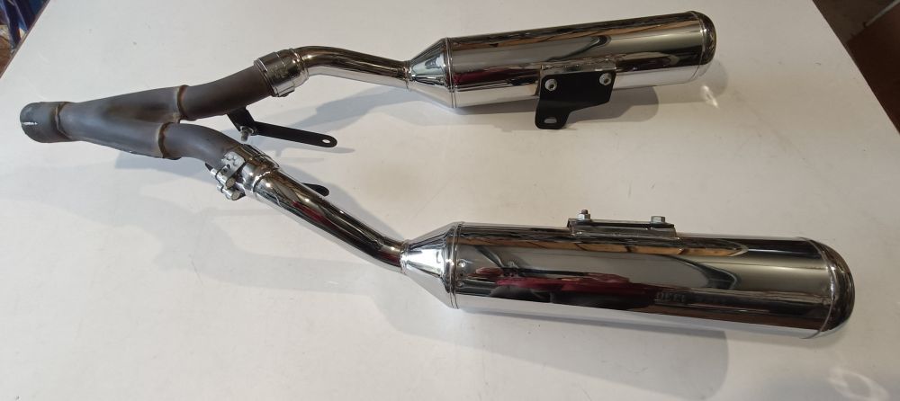 coppia marmitte cromate usate tenute benissimo sito 1330-7001