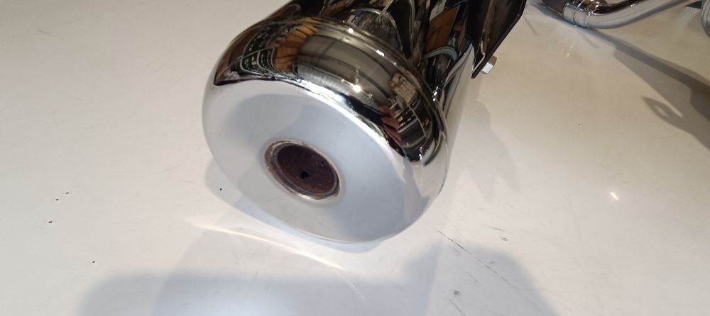 coppia marmitte cromate usate tenute benissimo sito 1330-7001