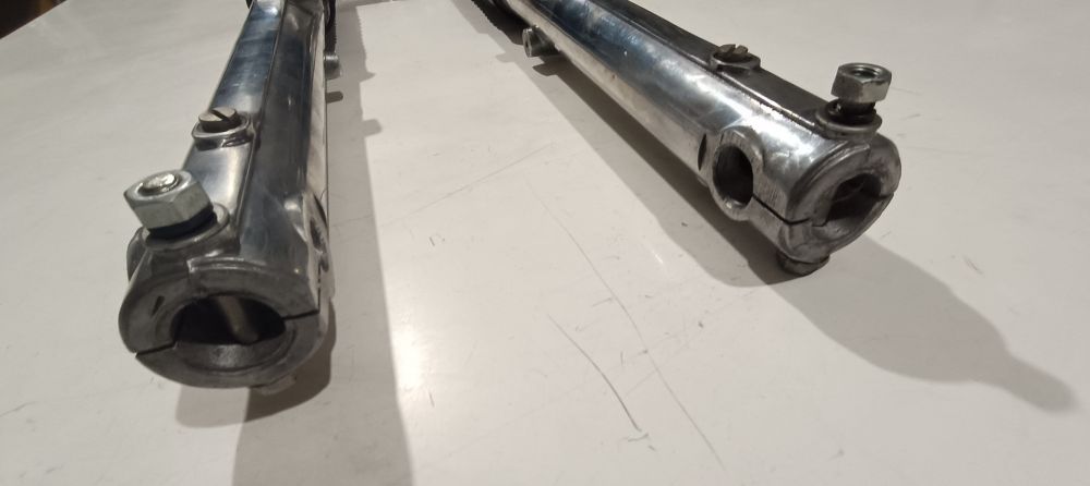 forcella usata betor ben conservata cagiva sst 125 freno a disco d. 31,5