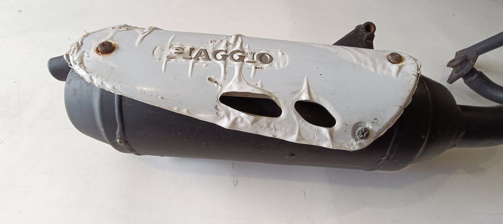 marmitta nuova originale piaggio vespa et2