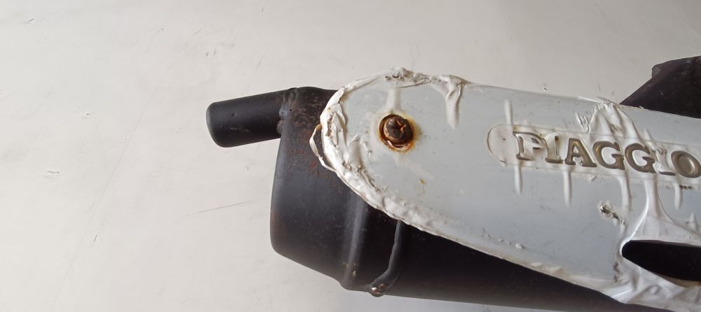 marmitta nuova originale piaggio vespa et2