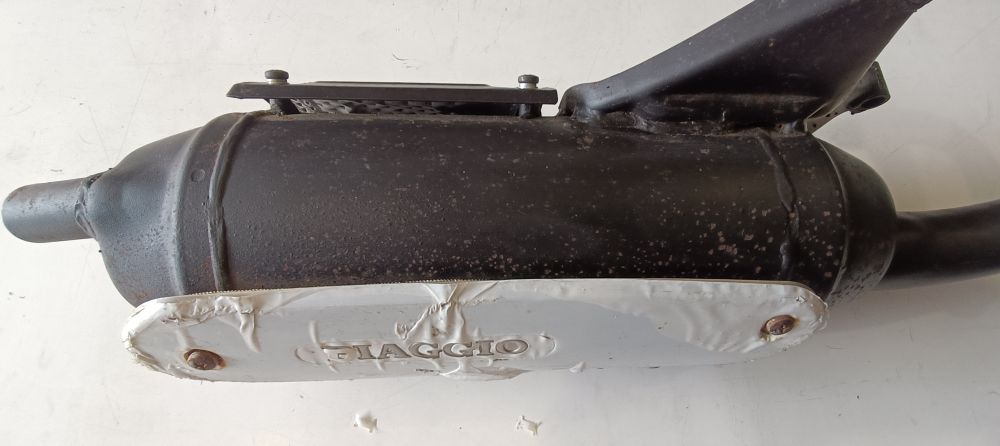 marmitta nuova originale piaggio vespa et2