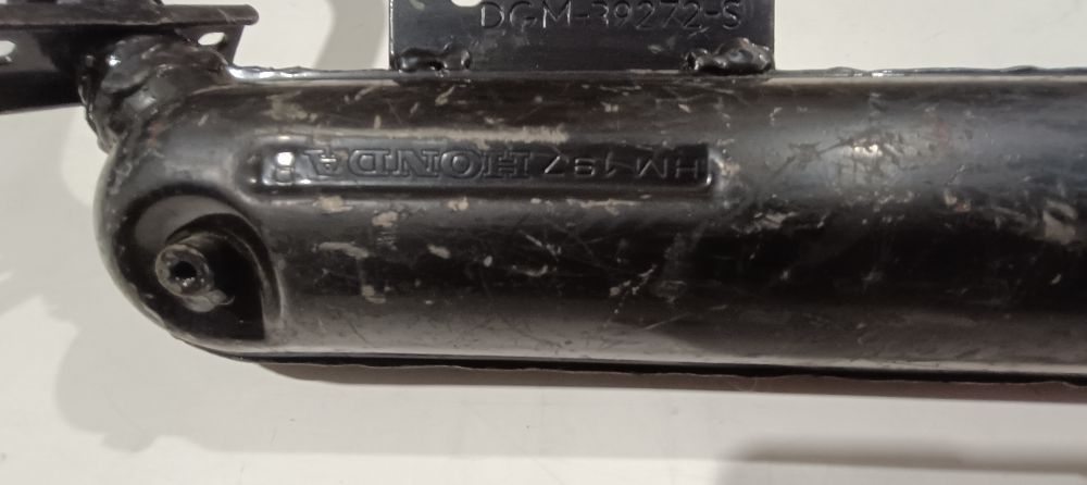 marmitta nuova originale honda px 50 hm197 &ndash; dgm 39272-s