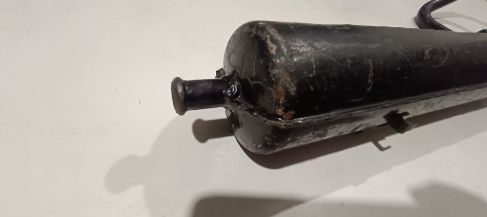 marmitta nuova originale honda px 50 hm197 &ndash; dgm 39272-s