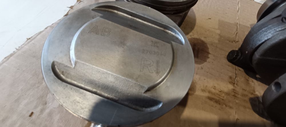 albero motore usato completo di bielle e pistoni bmw r 1200 rt