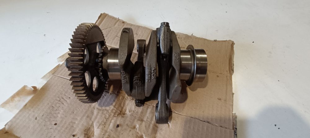 albero motore usato completo di bielle e pistoni bmw r 1200 rt