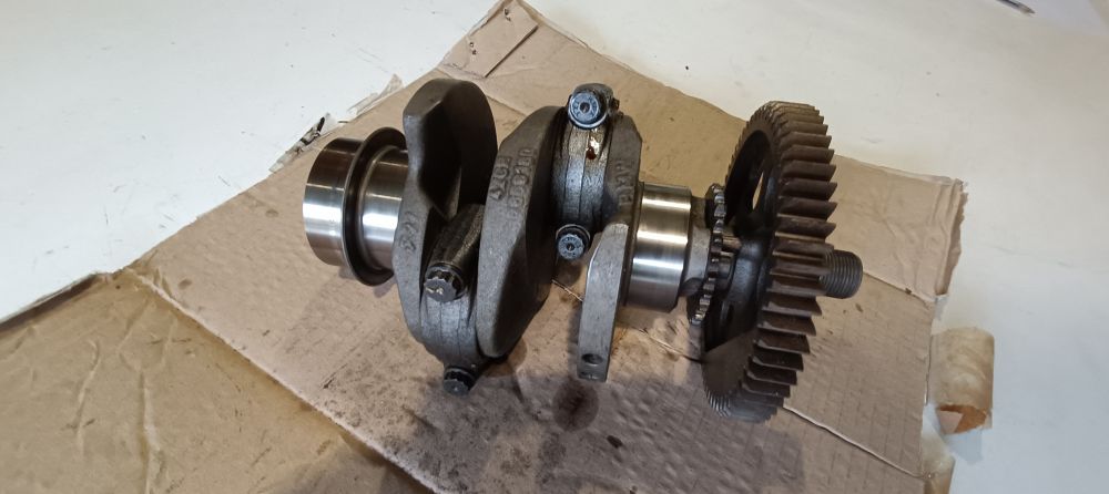 albero motore usato completo di bielle e pistoni bmw r 1200 rt