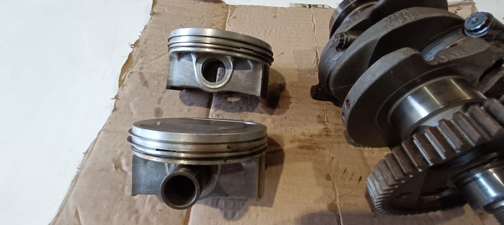 albero motore usato completo di bielle e pistoni bmw r 1200 rt