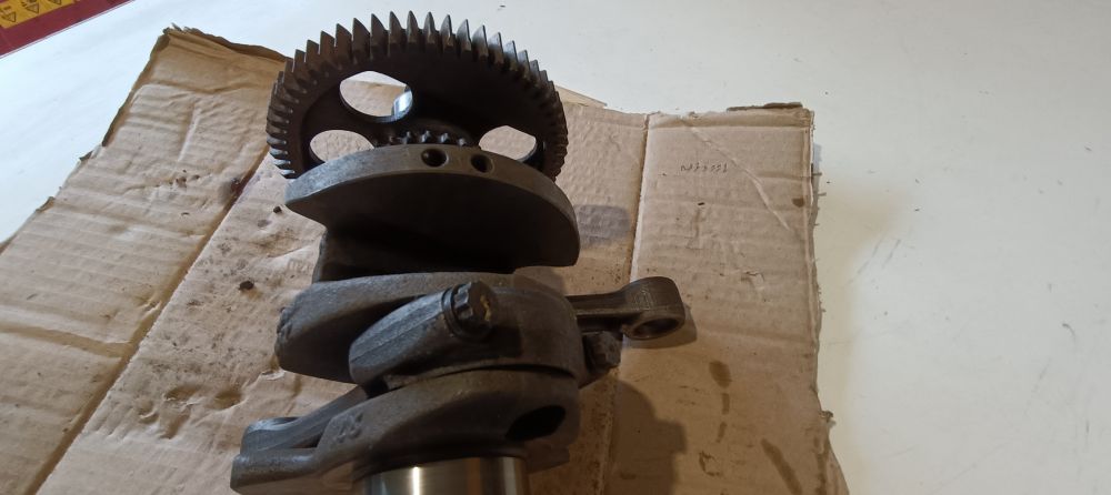 albero motore usato completo di bielle e pistoni bmw r 1200 rt