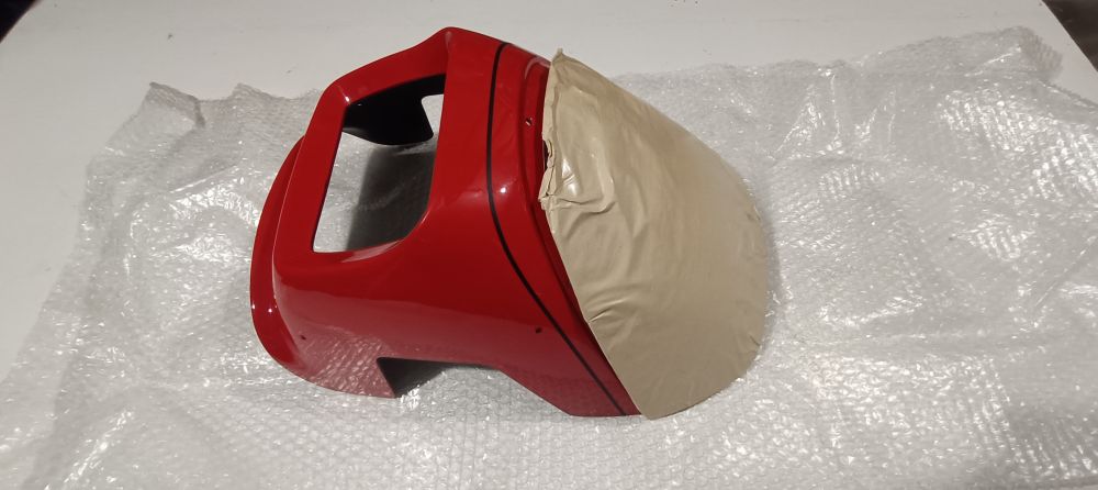 carena cupolino driver nuovo completo con attacchi per moto epoca