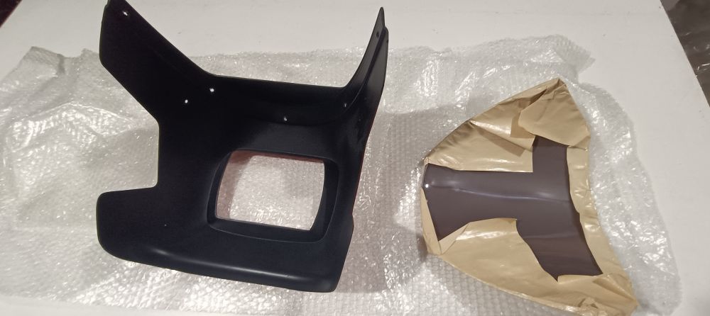 carena cupolino driver nuovo completo con attacchi per moto epoca