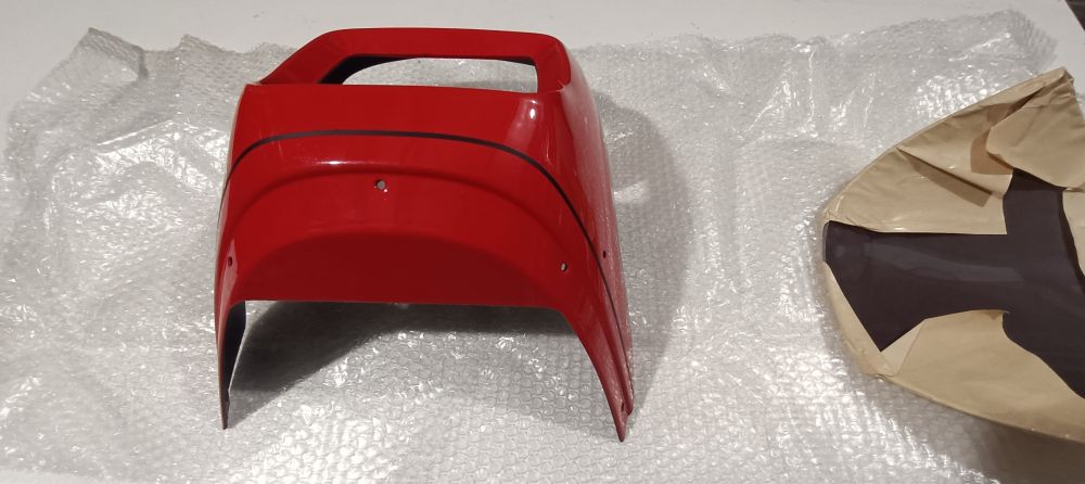 carena cupolino driver nuovo completo con attacchi per moto epoca