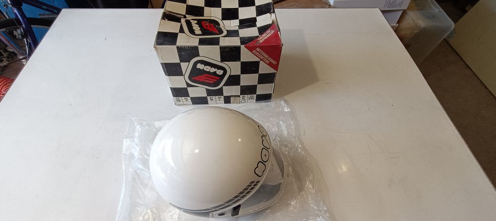 casco nava anni 80 nuovo con scatola originale omologazione e3 taglia xl 61