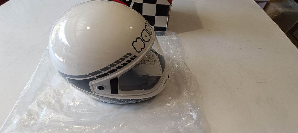 casco nava anni 80 nuovo con scatola originale omologazione e3 taglia xl 61