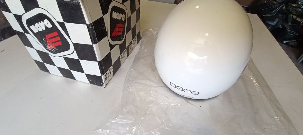 casco nava anni 80 nuovo con scatola originale omologazione e3 taglia xl 61
