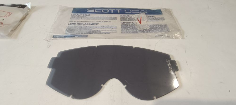 12 lenti di ricambio per mascherine casco scott usa