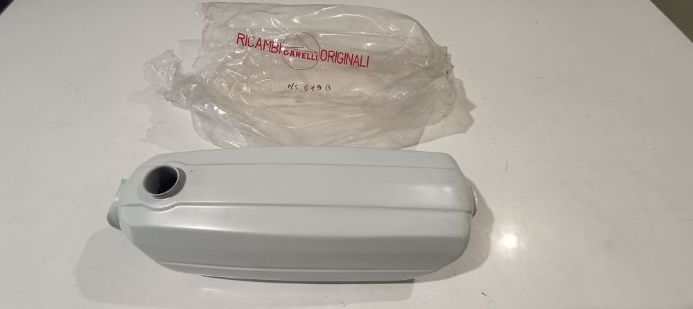 serbatoio benzina nuovo bianco garelli noi