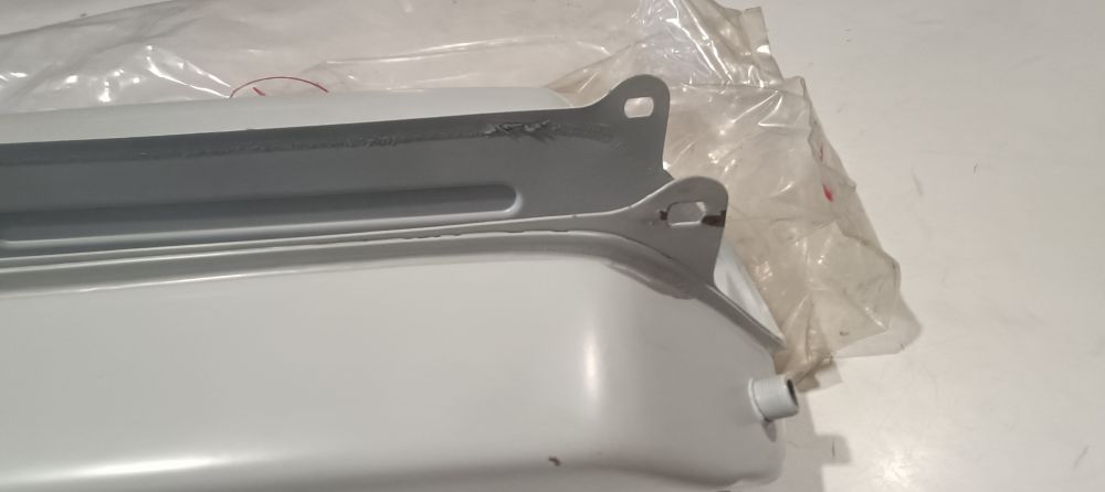 serbatoio benzina nuovo bianco garelli noi