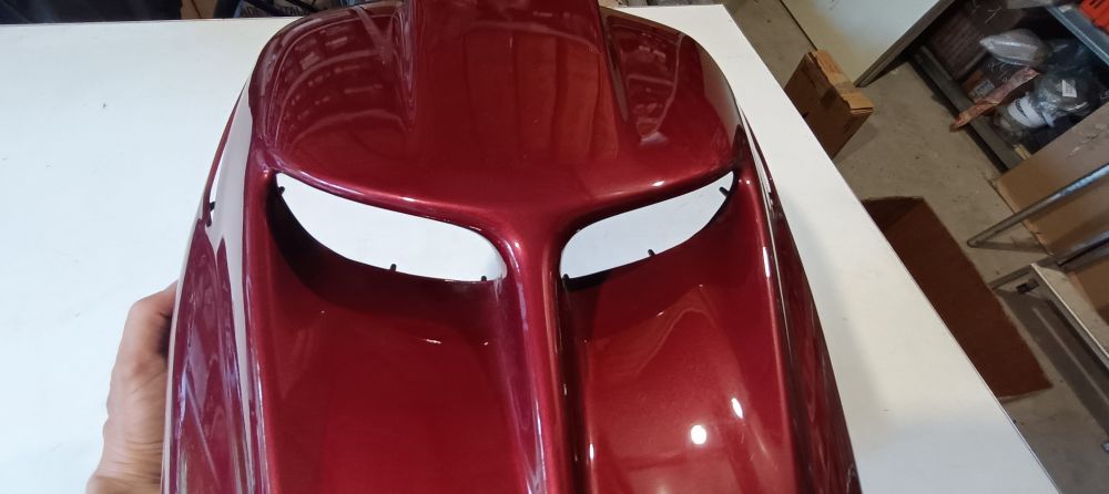 scudo anteriore rosso nuovo beta chrono 502