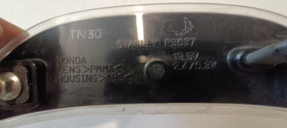 fanale posteriore usato stanley p3537 honda hornet 600 &acute;07 &ndash; &acute;11