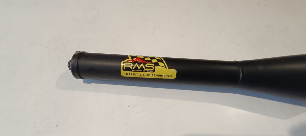 silenziatore marmitta nuovo marca rms diametro 28