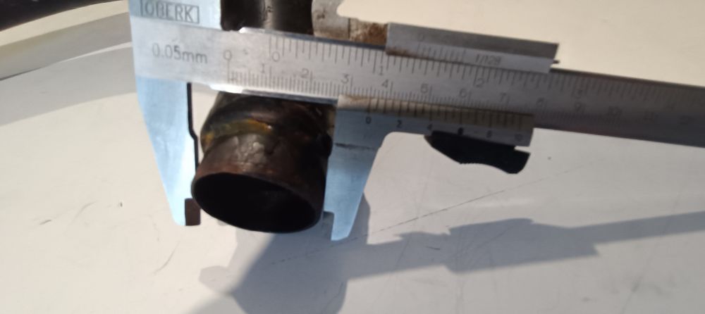 marmitta nuova marca figaroli per cagiva diametro 35