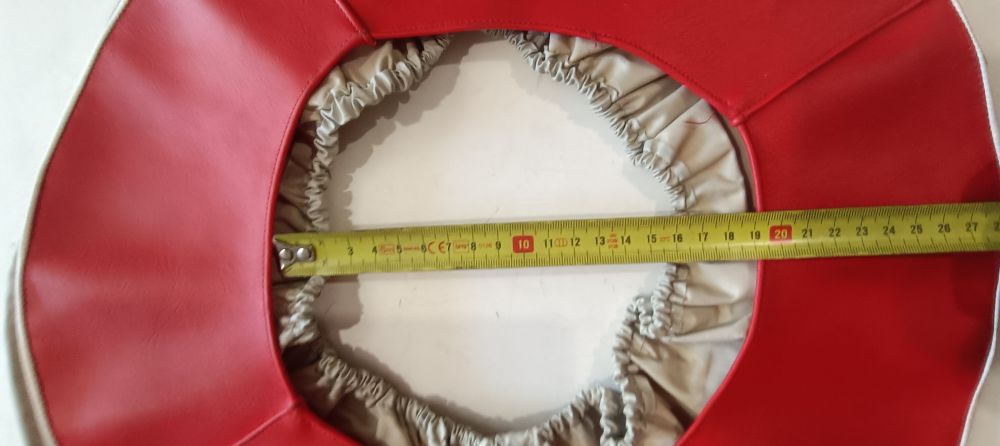 copri ruota di scorta vintage per vespa &ndash; 1 rosso &ndash; 1 blu