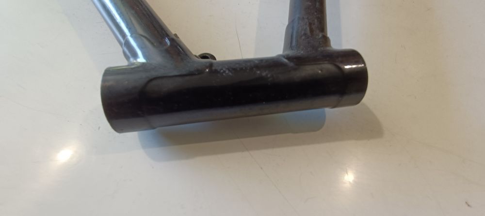 telaio nuovo con forcella e parafanghi bici passeggio epoca -dovrebbe essere una bianchi -