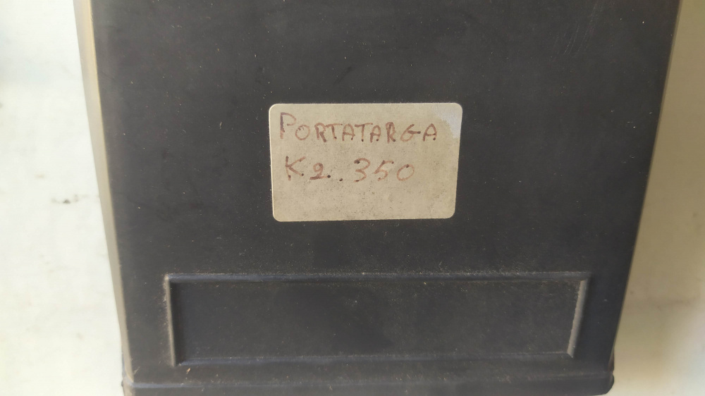 portatarga morini k2 350