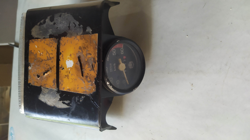 mascherina usata completa di fanale - contakm e corda contakm piaggio superbravo