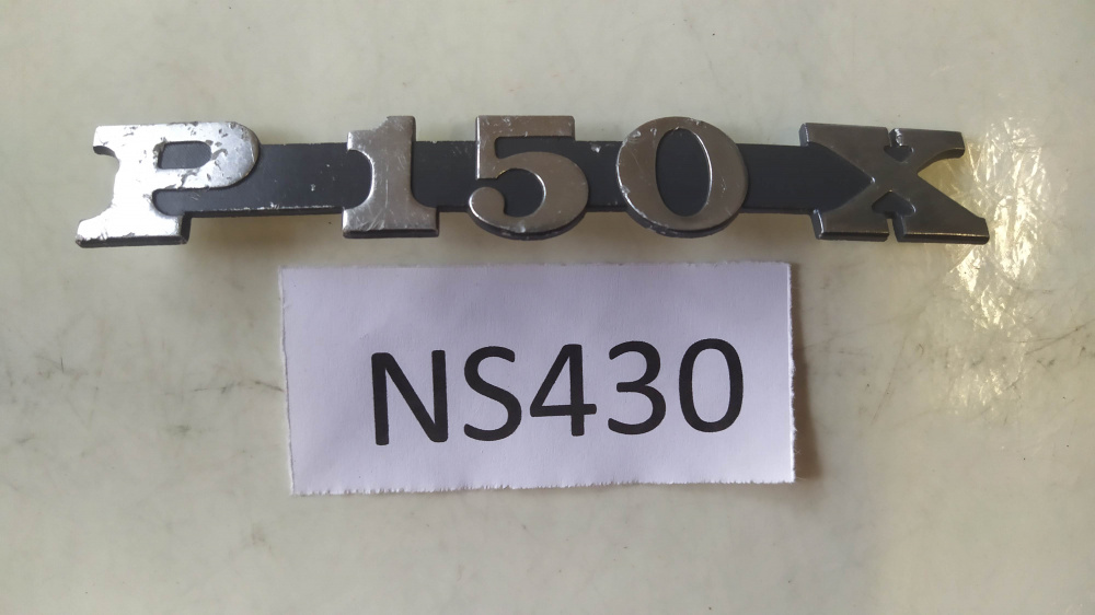 scritta piaggio vespa p 150 x