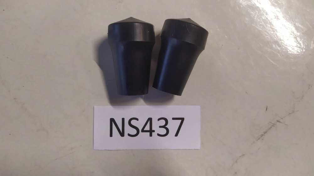 coppia tamponi cavalletto per vespa diametro 22