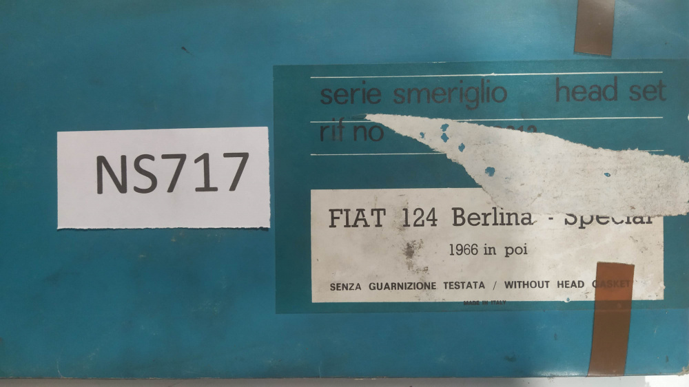serie smeriglio - non complete - fiat 124 berlina - special dal ´66