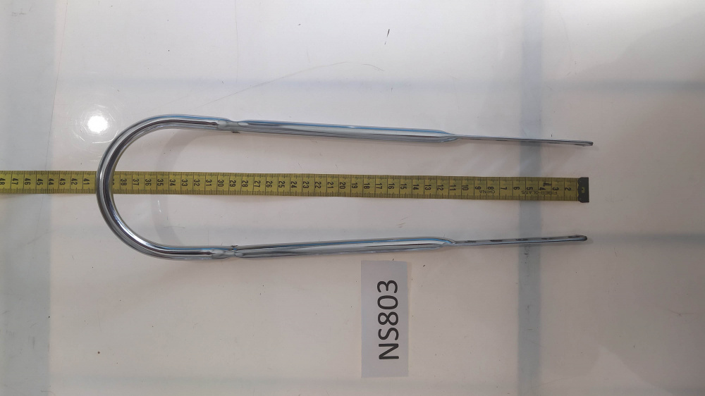 tubolare poggiaschiena originale cromato per ciclo tipo saltafoss cross