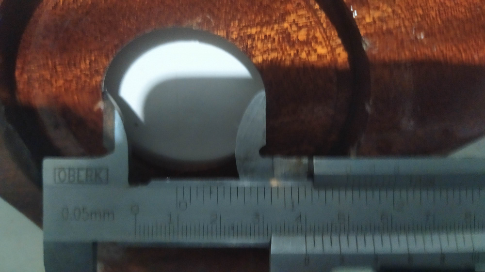volante in pelle auto epoca con inserto in legno diamtero 37