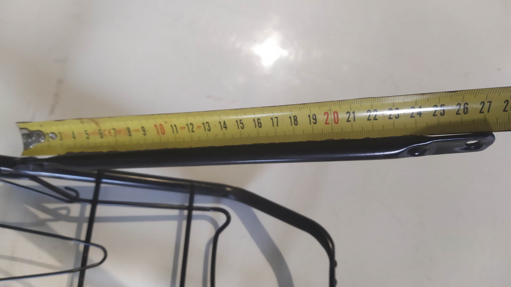portapacchi posteriore per bicicletta