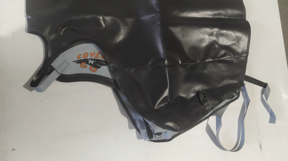 telo coprigambe antipioggia cover n go per cagiva city 50 scooter