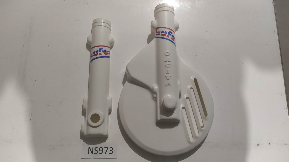 kit copridisco bianco ufo per cagiva aletta rossa